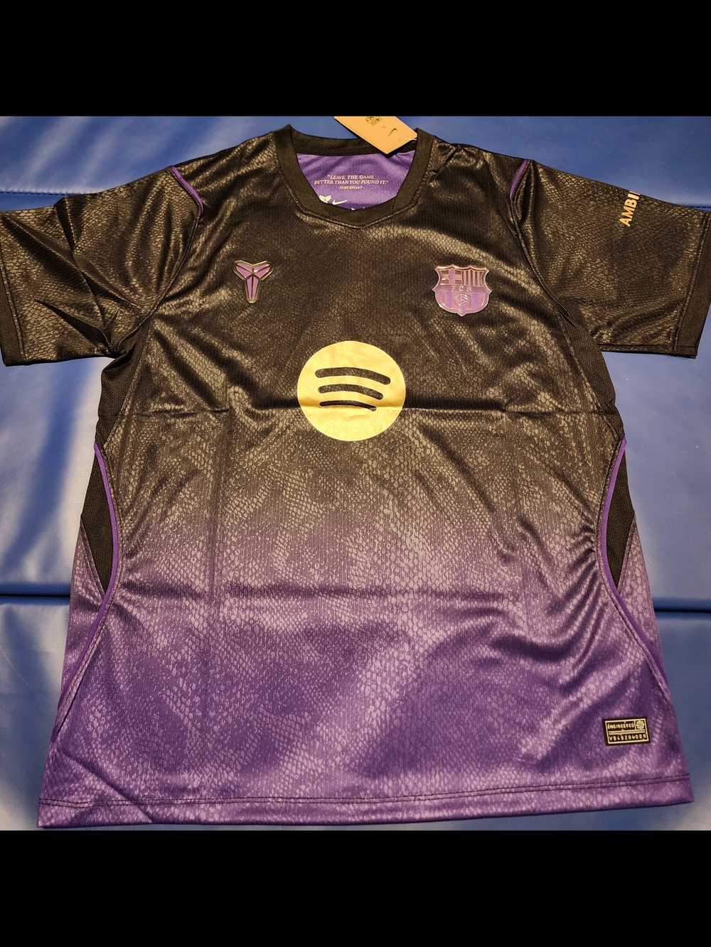 Nike Black Mamba Barcelona Alternative Jersey 26-27